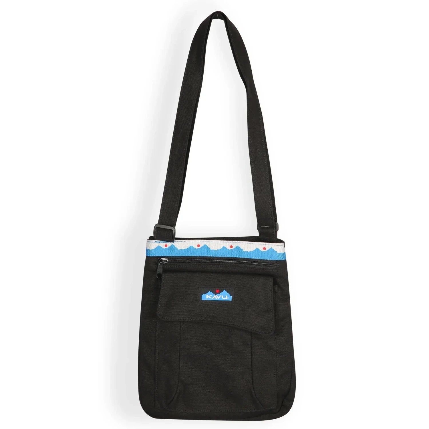 KAVU Keeper Bag in black, front view