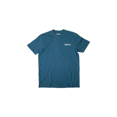 Kavu M's Paddle Out Shirt, Agean, front view flat