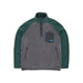 Kavu Men's Teannaway Fleece shown in the Black Hills Spruce color option. Front view.