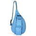 Kavu Mini Rope Bag in blue bay, front view