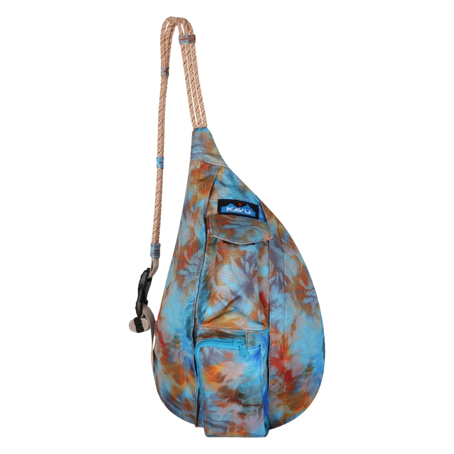 Kavu Mini Rope Sling, Ocean Potion, front view 