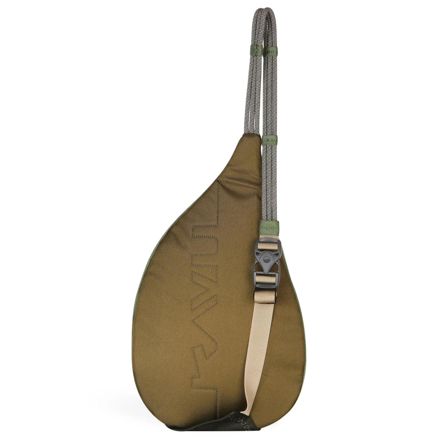 Kavu Mini Rope Sling in ground cover, back view