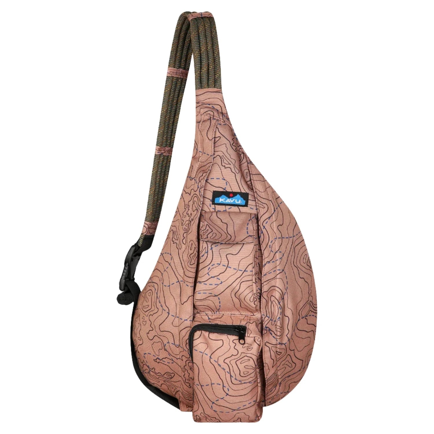 Kavu Rope Sling, Sea Map, front view 
