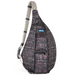 KAVU Rope Sling Bag in tweedish, front view