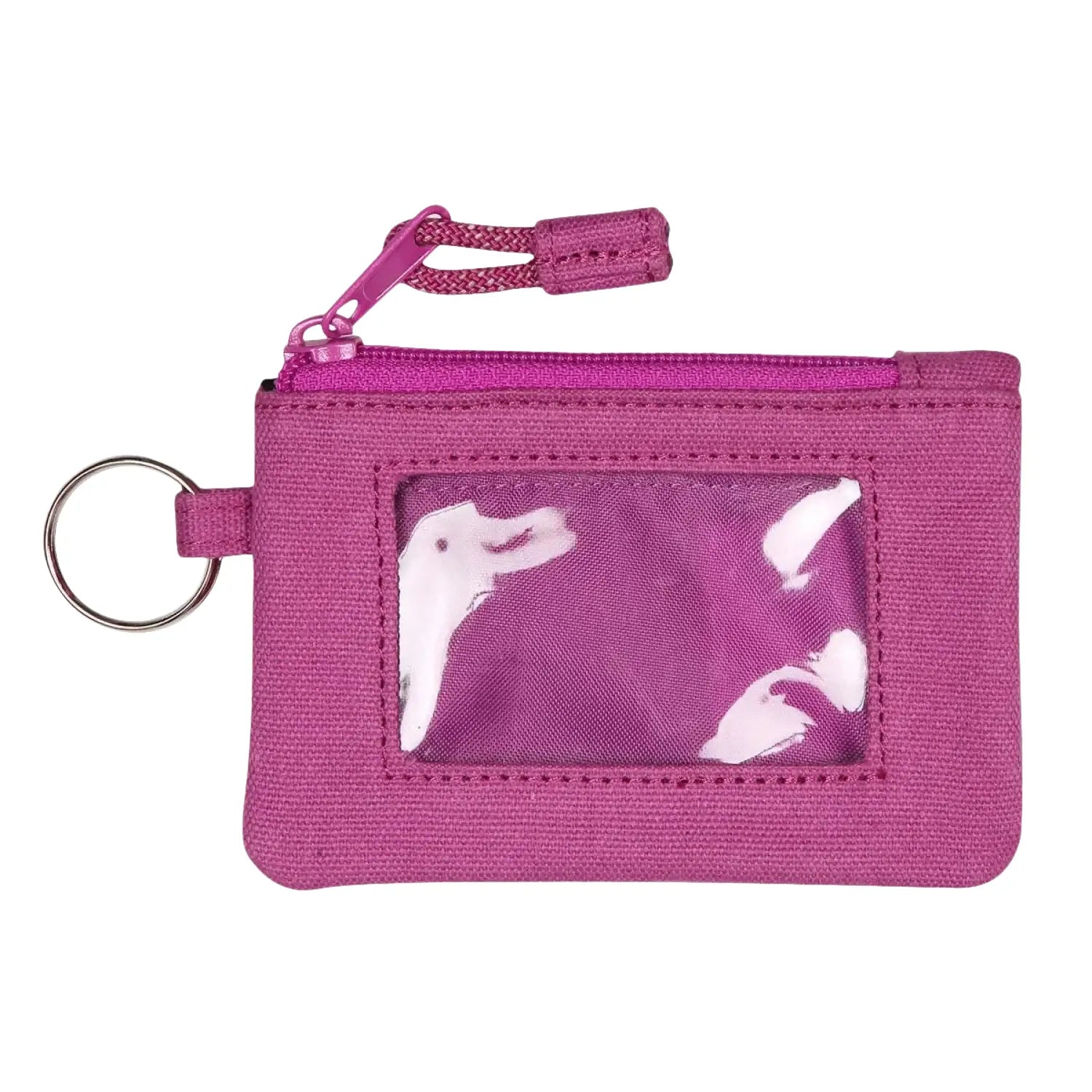 Kavu Stirling Wallet in plum blossom, back view