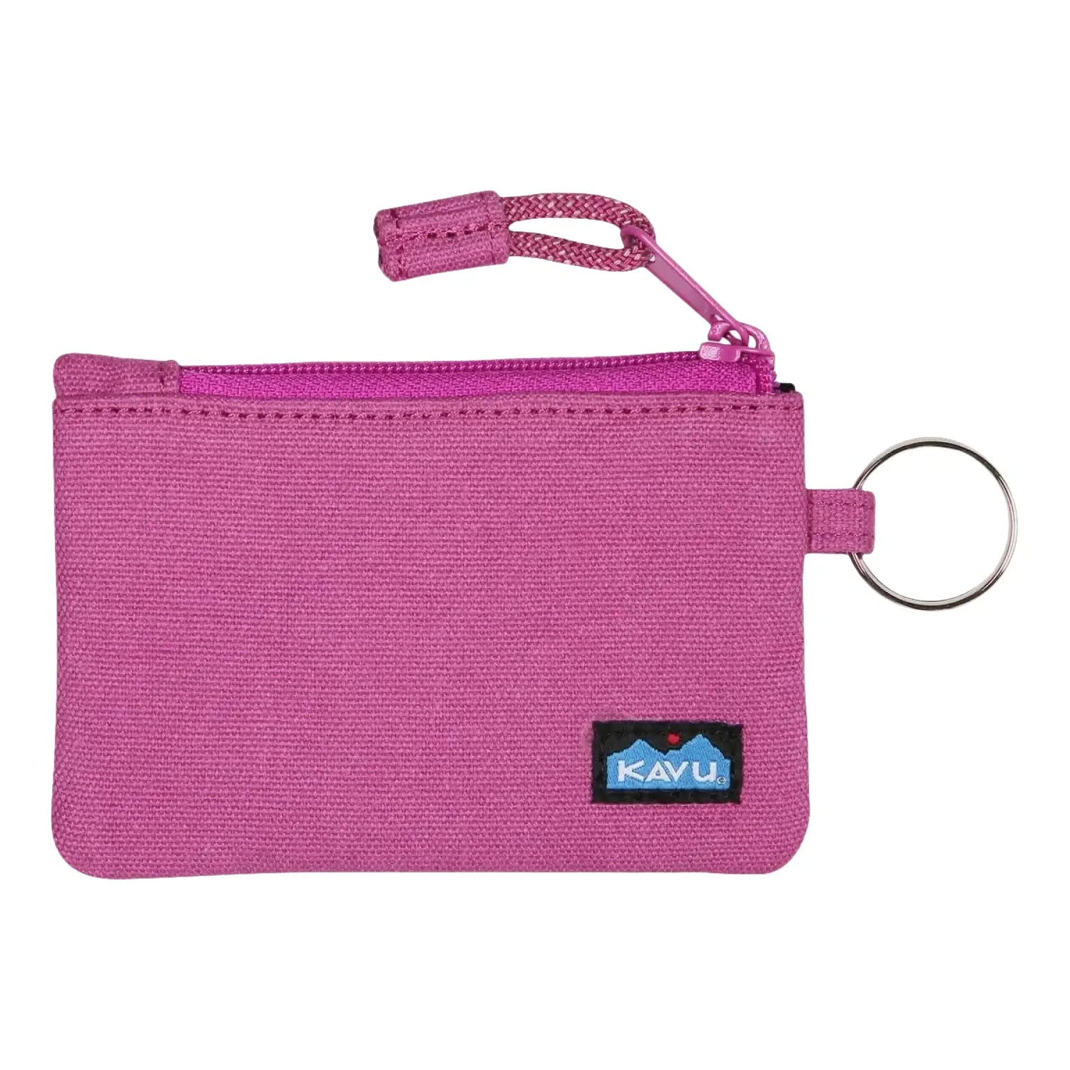 Kavu Stirling Wallet in plum blossom, front view