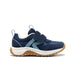 KEEN Kid's KS86 Sneaker in naval & Coronet blue, side view