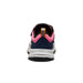 KEEN Kid's Zionic Waterproof Shoe in naval academy & pink lemonade, back view