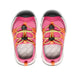 Keen Toddlers' Motozoa Sneaker shown in the Jazzy/Evening Primrose color option. Top view.