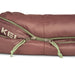 Kelty Kid's Mistral 30 Sleeping Bag in antler & huckleberry, zipper detail view