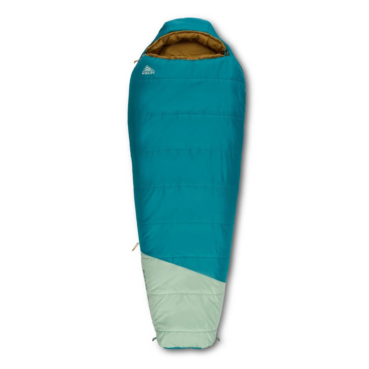 Kelty Kid's Mistral 30 Sleeping Bag in deep lake, front view