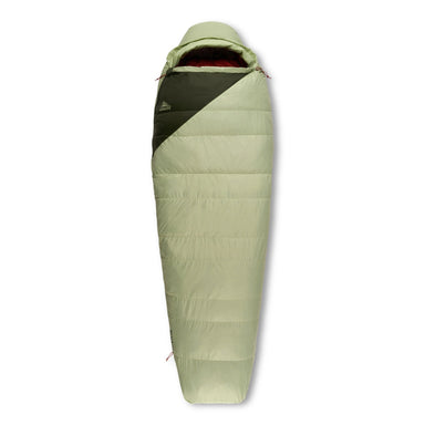 Kelty Women's Cosmic Down 20 shown in the Laural Green/Spice color option. Closed view.