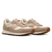 Kizik Women's Siena Sneaker in pristine & warm taupe, pair front view