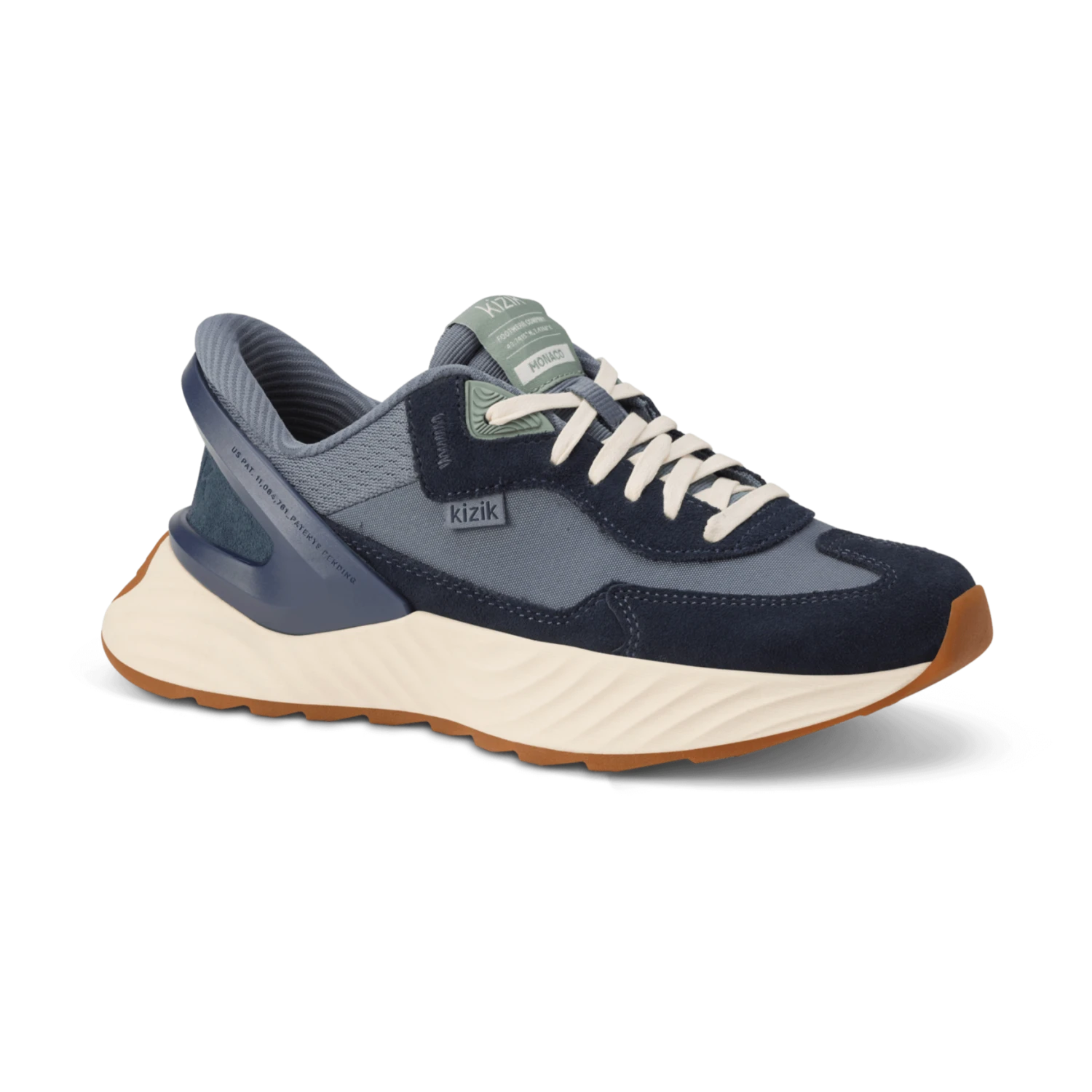 KIZIK Women's Monaco in stormy weather & naval academy, side angled view