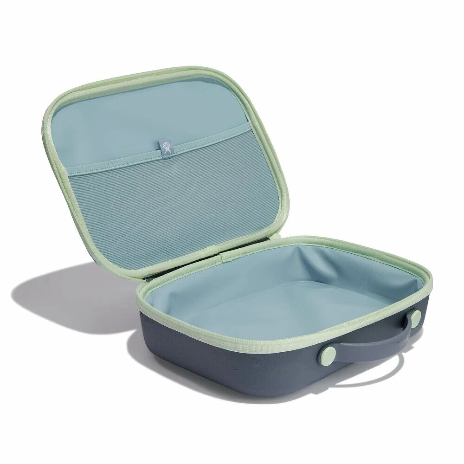 Hydroflask Kid's Lunch Box in koala, open view