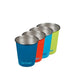 Klean Kanteen 10 oz Cup - 4 Pack, Dragon Tails, view of 4 cups in a row
