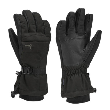 Kombi Jr Storm Cuff Glove shown in the Black color option.