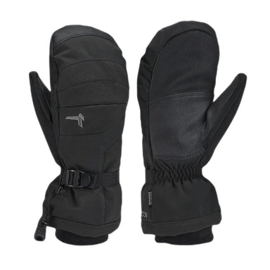 Kombi Storm Cuff Jr Mitts shown in Black color option.
