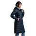 KÜHL® Women's Crossfire™ Parka in metal blue, on model side view