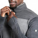 KUHL Men's Ryzer™ 1/4 Zip in carbon, detail view