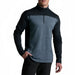 KUHL Men's Ryzer™ 1/4 Zip in night blue, on model front view