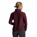 KÜHL® Women's Hygge™ 1/2 Zip in raisin, on model back view