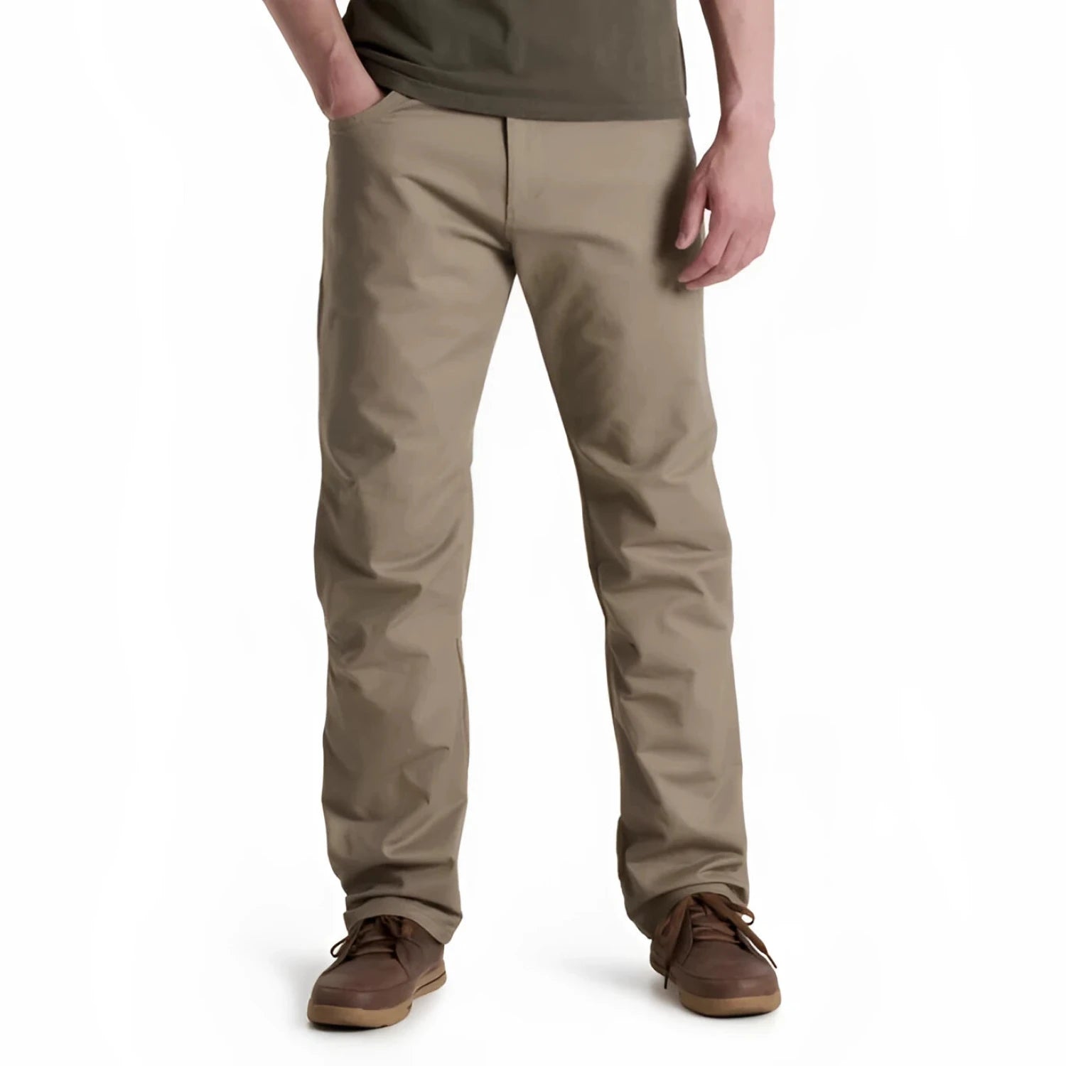 KUHL Men's RYDR™ Pant in khaki, front view