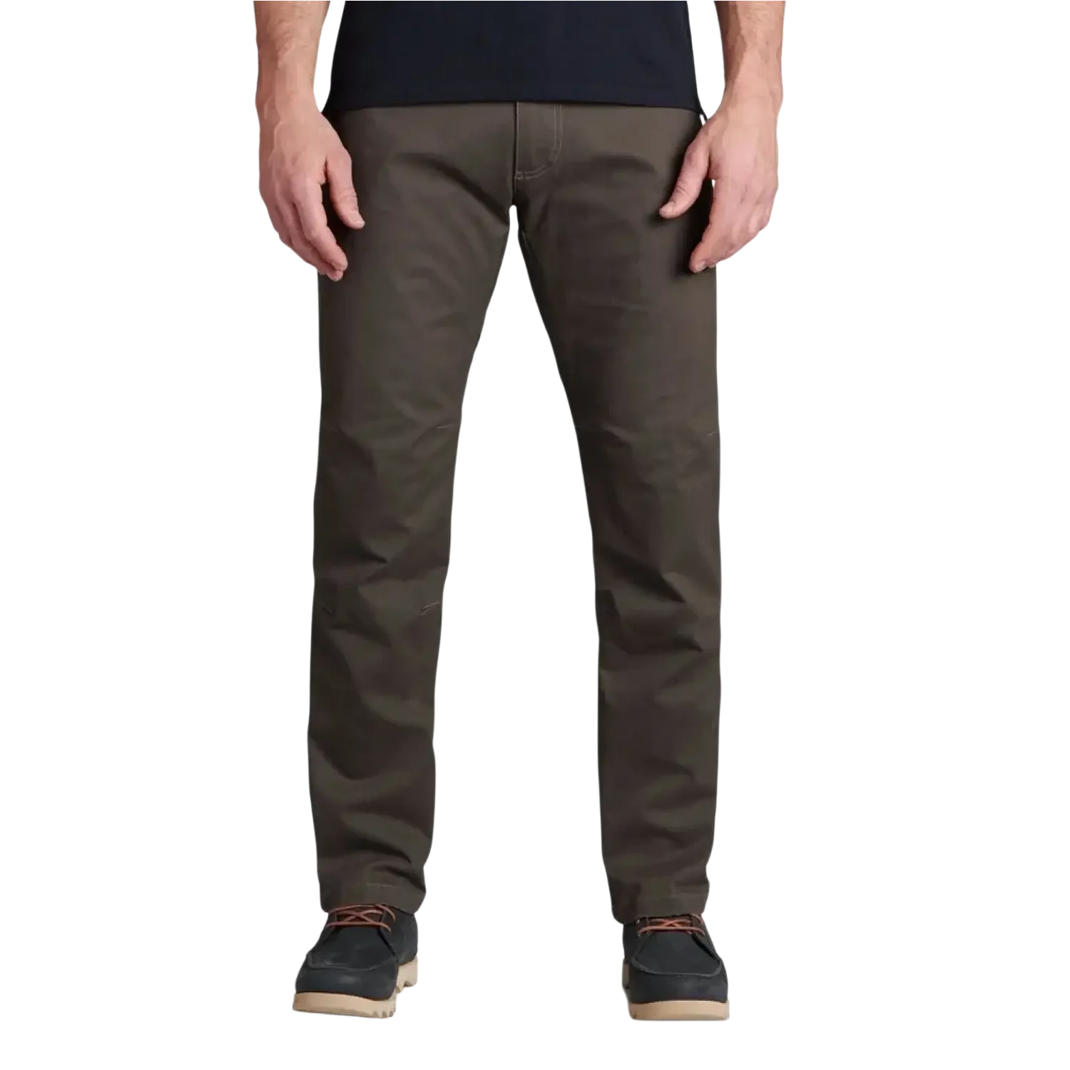 KÜHL® Men's Hot Rydr™ Pant in forged iron, on model front view