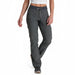 KÜHL® Women's Trekr™ Straight Pants in charcoal, on model front view