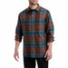 Kuhl Men's Fugitive™ Flannel in bonfire, on model front view