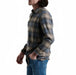 KÜHL® Men's The Law™ Flannel in midnight timber, on model side view