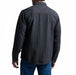 KÜHL® Men's Deviatr™ Shirt-Jac in pirate black, on model back view