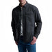 KÜHL® Men's Deviatr™ Shirt-Jac in pirate black, on model front view