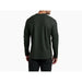 Kuhl Men's Konflikt™ Henley shown in the Stone Moss. Back view on model.