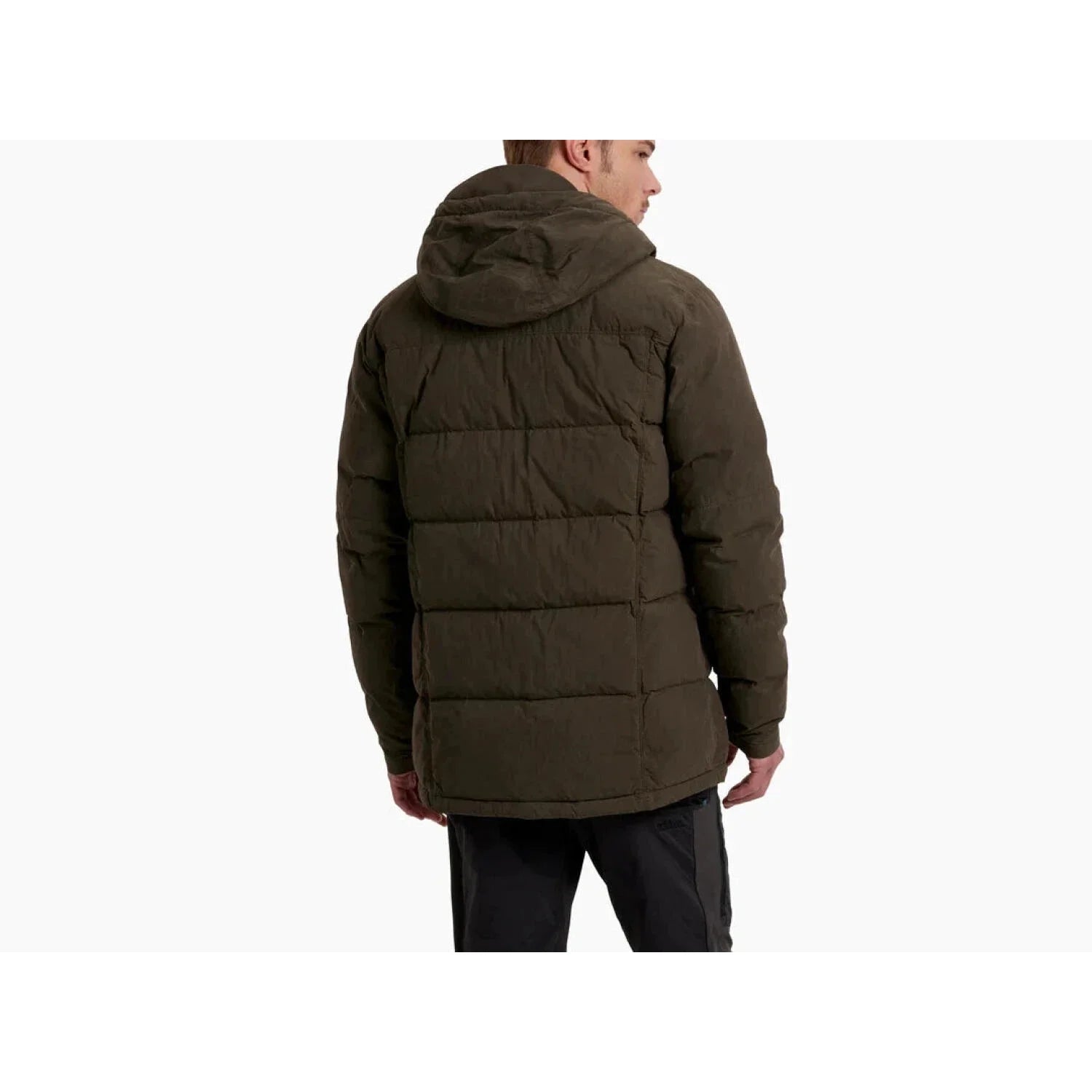 KÜHL Men's WYLDEFIRE™ Parka back view shown on model.