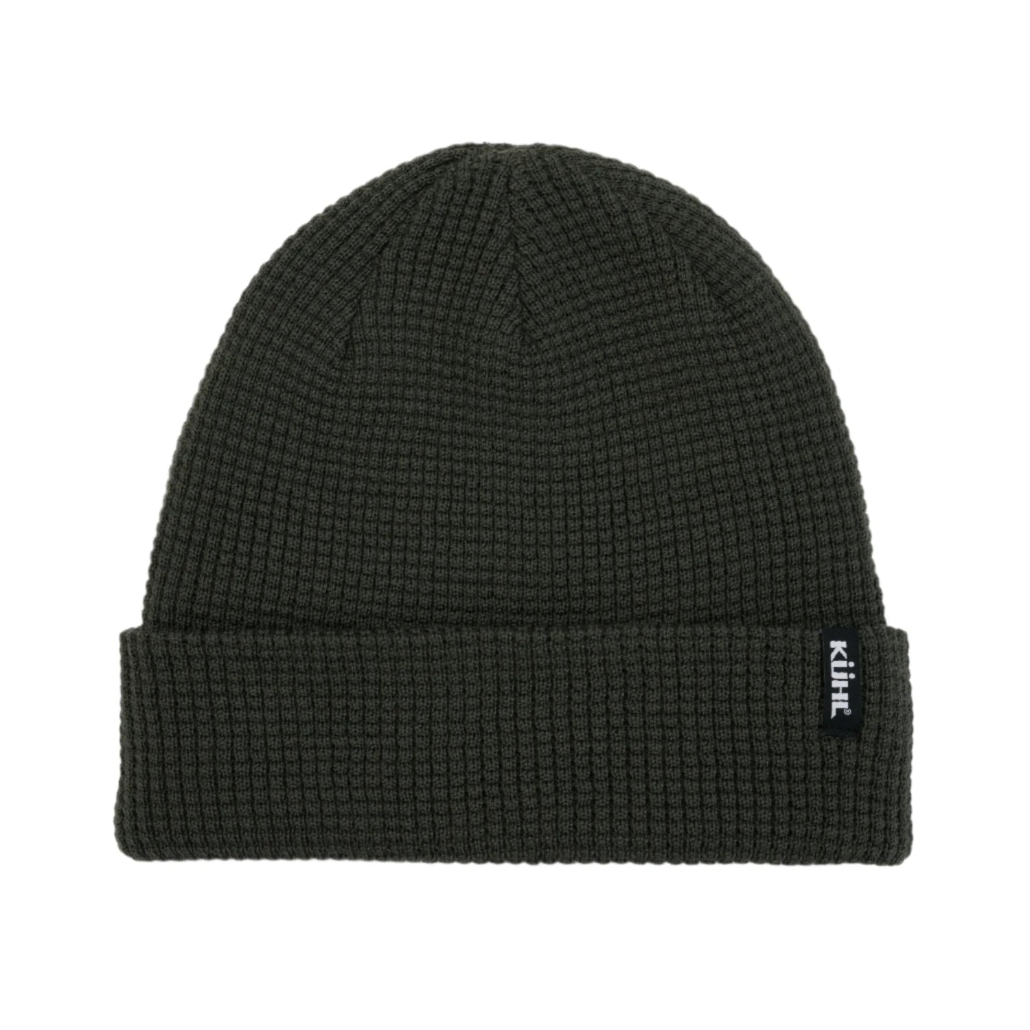 KUHL Rebel™ Thermal Beanie in olive, flat front view