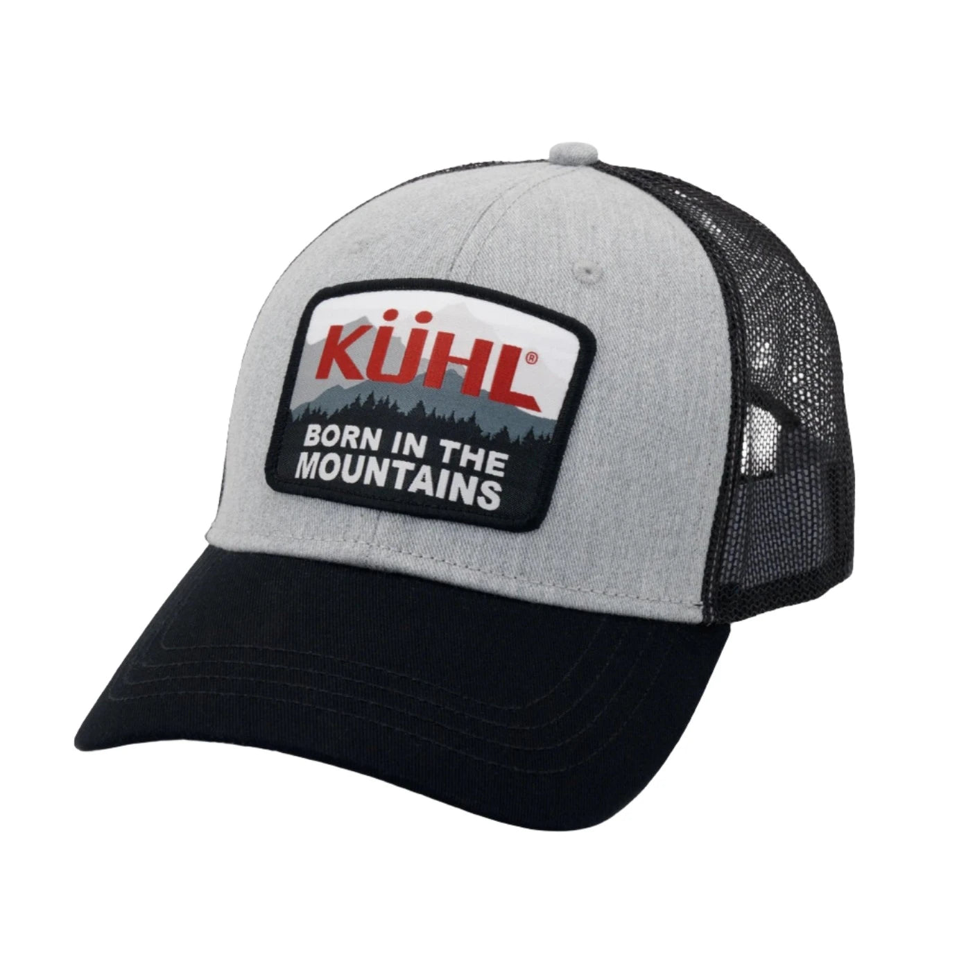 Kuhl Ridge Trucker, Hether Gray/Raven, front view