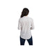 KÜHL Women's ADELE™ Shirt shown in the Natural color option. Back view.