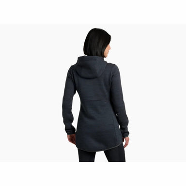 Kuhl Women's ASCENDYR™ Long Hoody shown in the Shadow color. Front view on model.