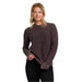 Kuhl Women's Sofie™ Sweater shown in the Ganache color option. Front view on model.