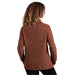 kuhl womens solace sweater in copper back model view