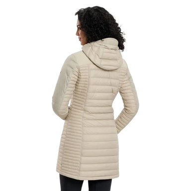 Kuhl Womens's Spyfire Parka, Back view Silverstone