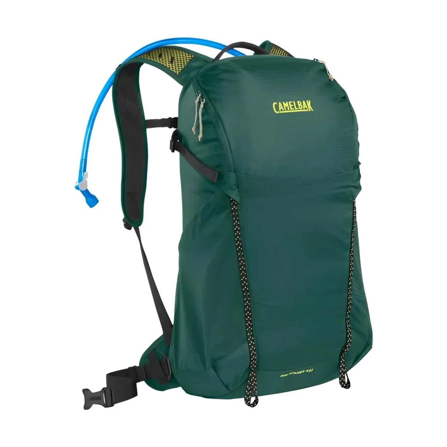 Camelbak Rim Runner™ X22 Hiking Hydration Pack with Crux® 1.5L Reservoir in bistro green, front angled view