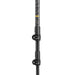 leki usa khumbu lite trekking pole pair in orange anthracite black adjustable close up view