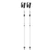 leki usa lhasa fx ta trekking poles in white alto dark grey front flat pair view