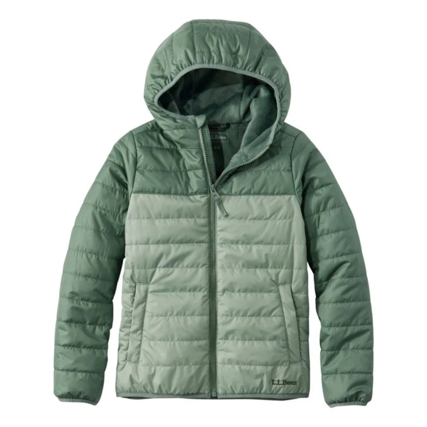 Two toned green jacket