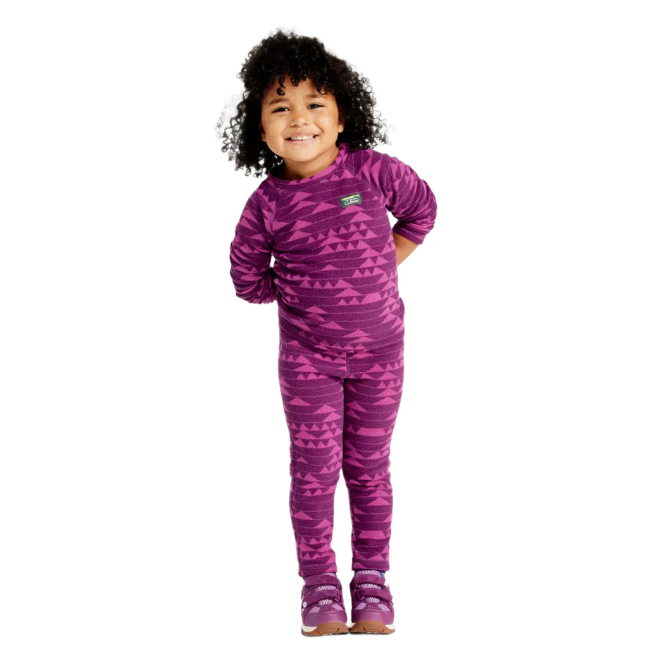 Baby Fitness Fleece Long-Sleeve Tee/Pants Set