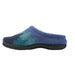 L.L. Bean W's Daybreak Scuffs, Blue Ombre Trees, side view