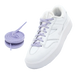 Lock Laces Flat No-Tie-Shoelaces in lavender