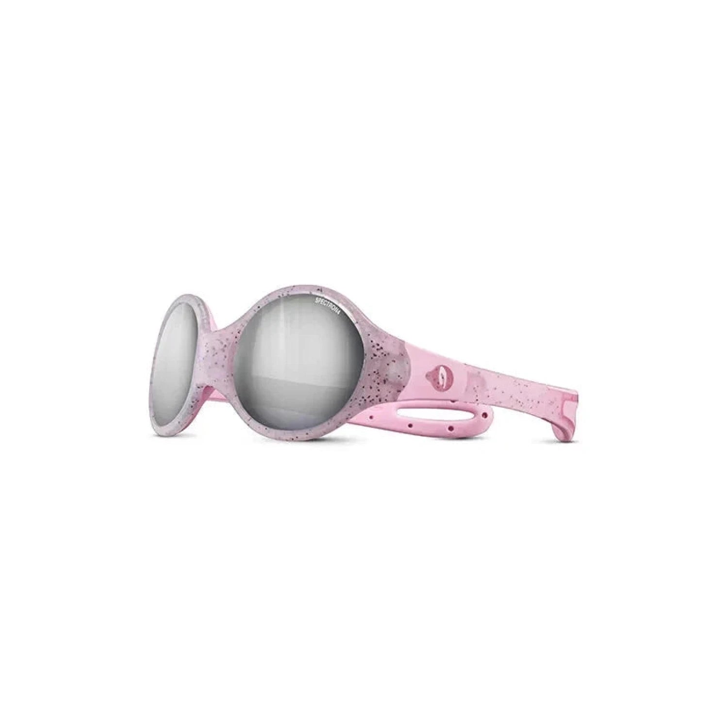 Julbo Kids Loop M shown in the Pink Glitter color option.